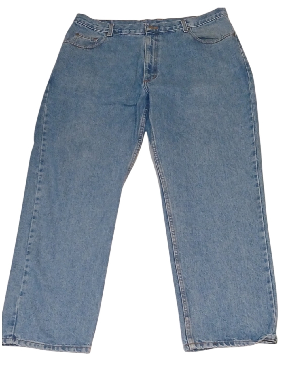 Members Mark -Vintage Men's Jeans  Blue Denim Heavy Duty 5-Pocket 40 X 30 - Picture 9 of 10